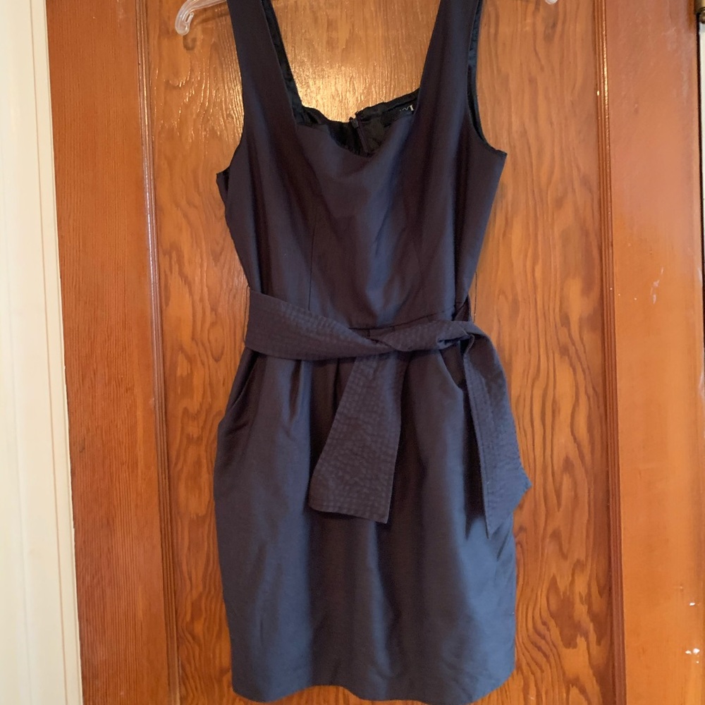 Thick strap tank dress